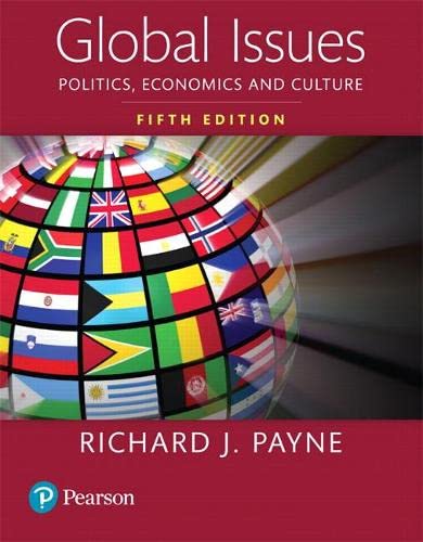 Global Issues Politics, Economics, and Culture 5th Edition