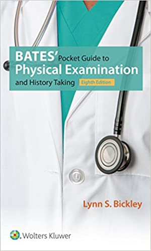 Bates' Pocket Guide to Physical Examination and History Taking Eighth 8th Edition