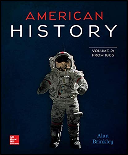 American History Connecting with the Past Volume 2 From 1865 15th Edition by Alan Brinkley