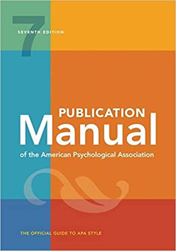 Publication Manual Of The American Psychological Association (2019, American Psychological Association) -9781433832178