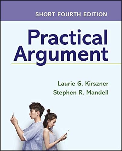 Practical Argument - Laurie G. Kirszner