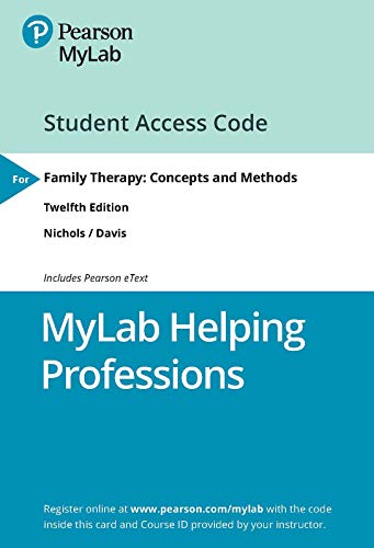 Family Therapy Concepts and Methods 12th Edition by Michael P. Nichols