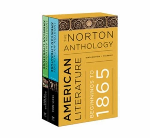 The Norton Anthology of American Literature 9e 9th EditionVolumes A, B