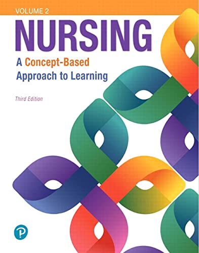 Nursing A Concept-based Approach to Learning Volume 2 3rd Edition