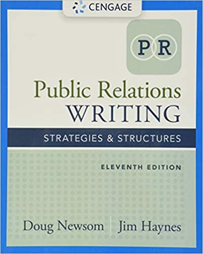 Public Relations Writing Strategies &amp; Structures 11th by Doug Newsom