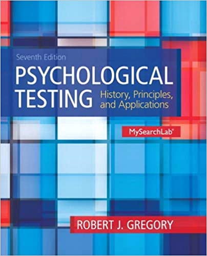 Psychological Testing History Principles and Applications 7th Edition