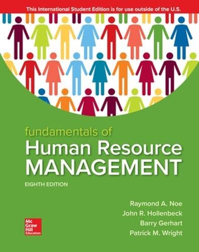 Fundamentals of Human Resource Management 8th Edition