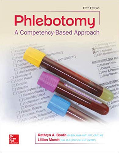 Phlebotomy A Competency-Based Approach  5th Edition