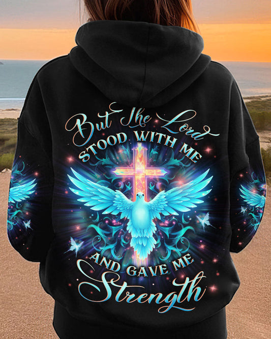 But The Lord Stood With Me Women's All Over Print Shirt - Yhln2010233