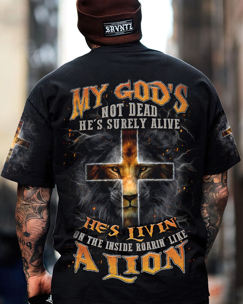 My God's Not Dead Men's All Over Print Shirt - Yhln1512234