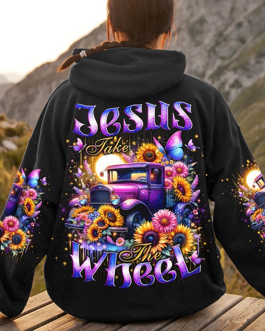 Jesus Take The Wheel Women's All Over Print Shirt - Tlno1902242