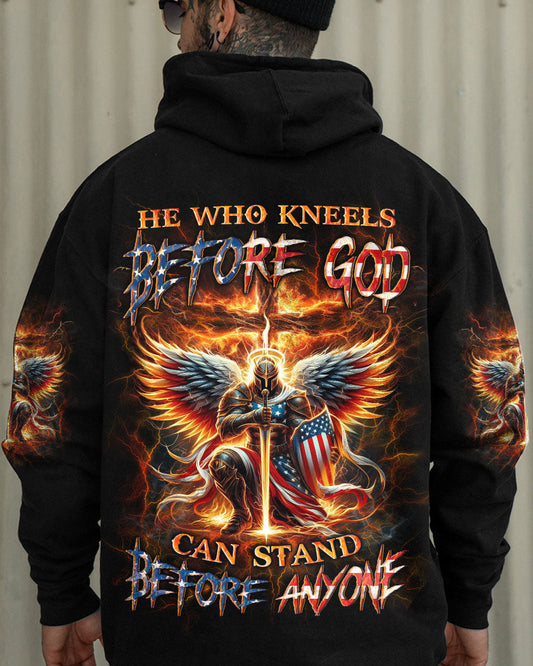 He Who Kneels Before God Warrior Men's All Over Print Shirt - Yhln2601242