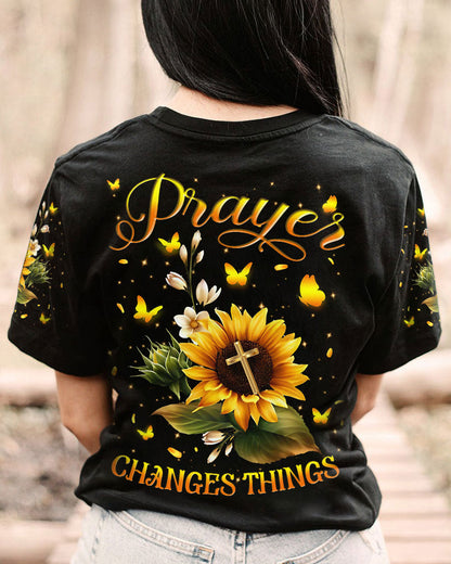 Prayer Changes Things Women's All Over Print Shirt - Yhln2508232