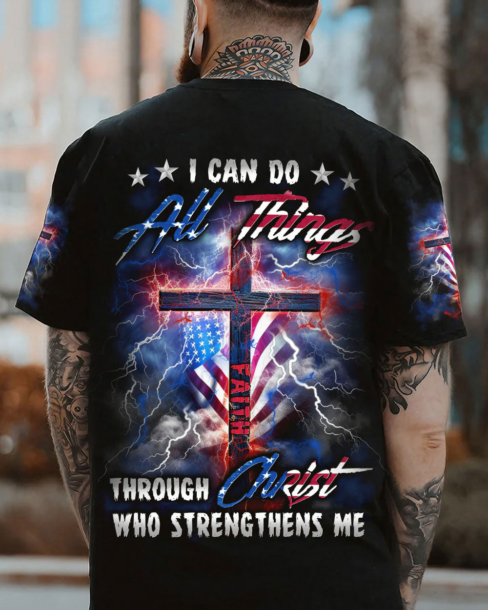 I Can Do All Things Men's All Over Print Shirt - Yhln0408232