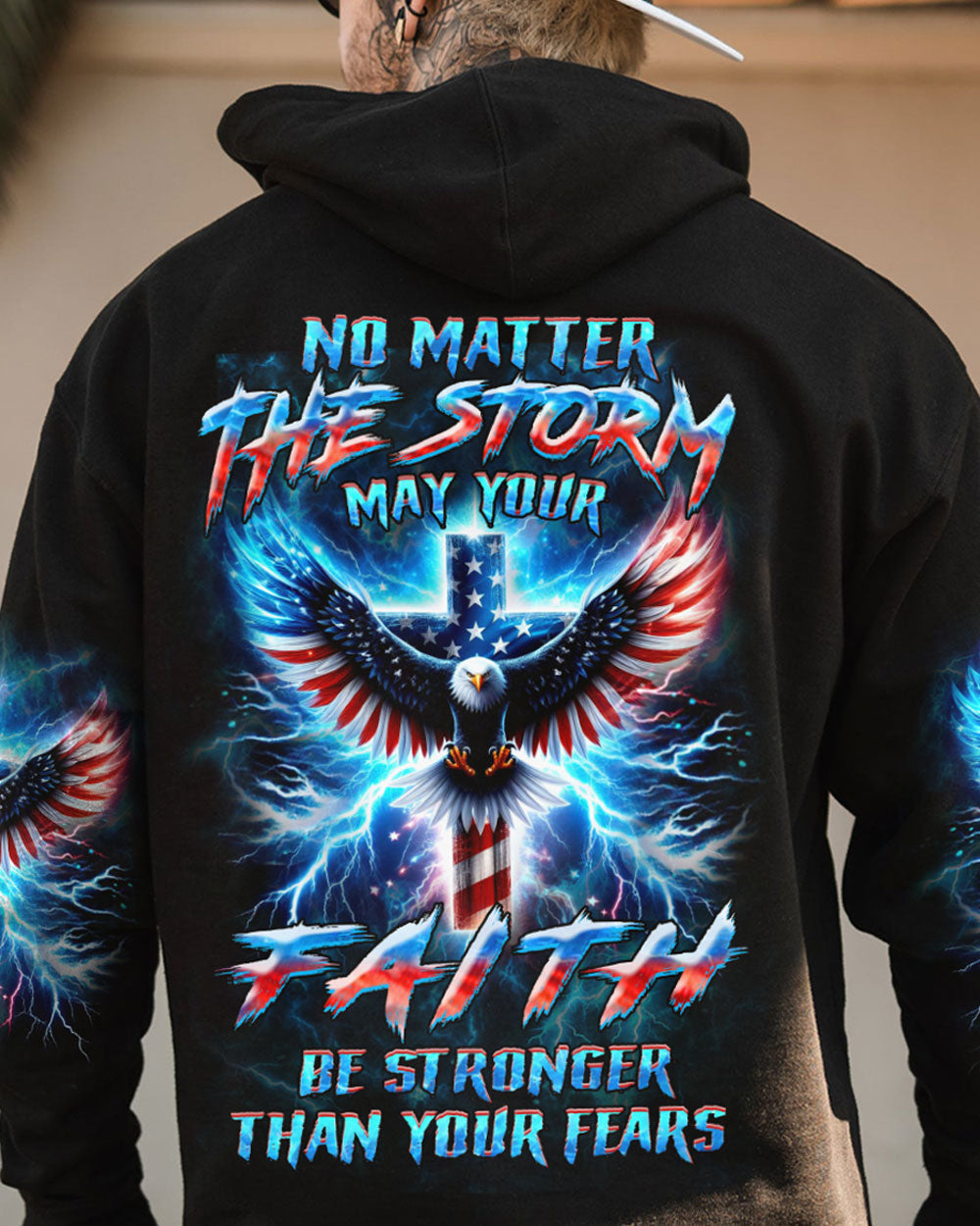 No Matter The Storm Men's All Over Print Shirt - Yhhn1501244