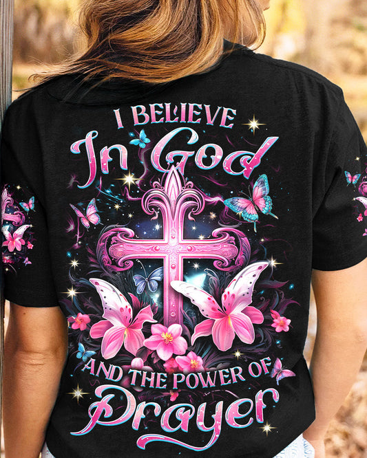 I Believe In God Women's All Over Print Shirt - Yhdu1701242