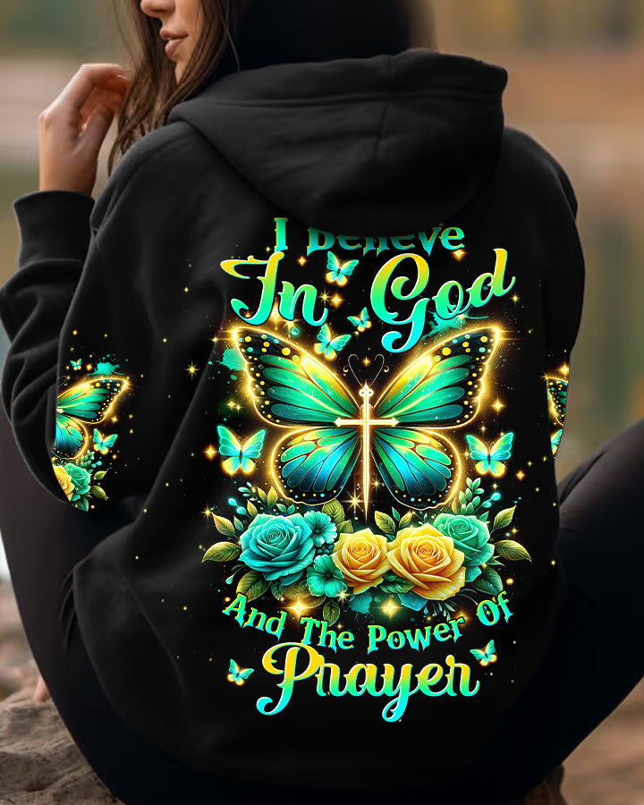 I Believe In God Butterfly Women's All Over Print Shirt - Tltw2501243