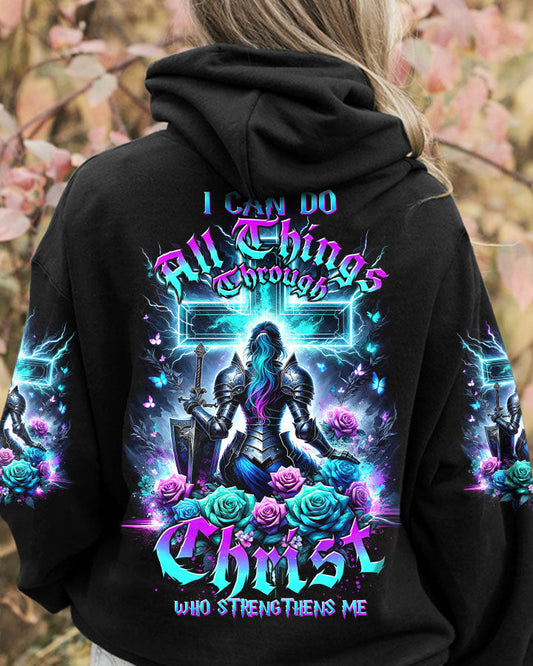 I Can Do All Things Through Christ Warrior Women's All Over Print Shirt - Tltw1612233