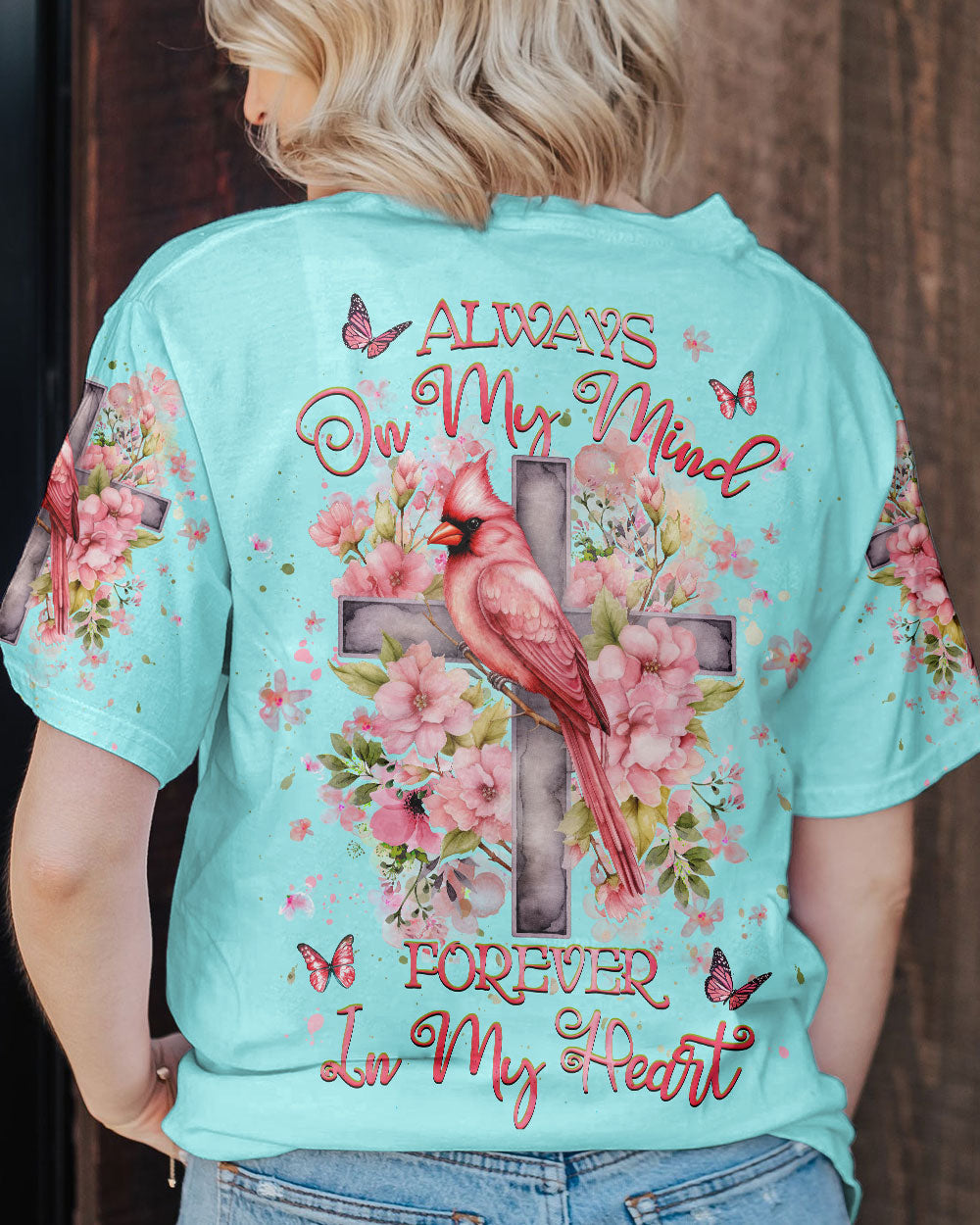 Always On My Mind Forever In My Heart Women's All Over Print Shirt - Yhhg1208233