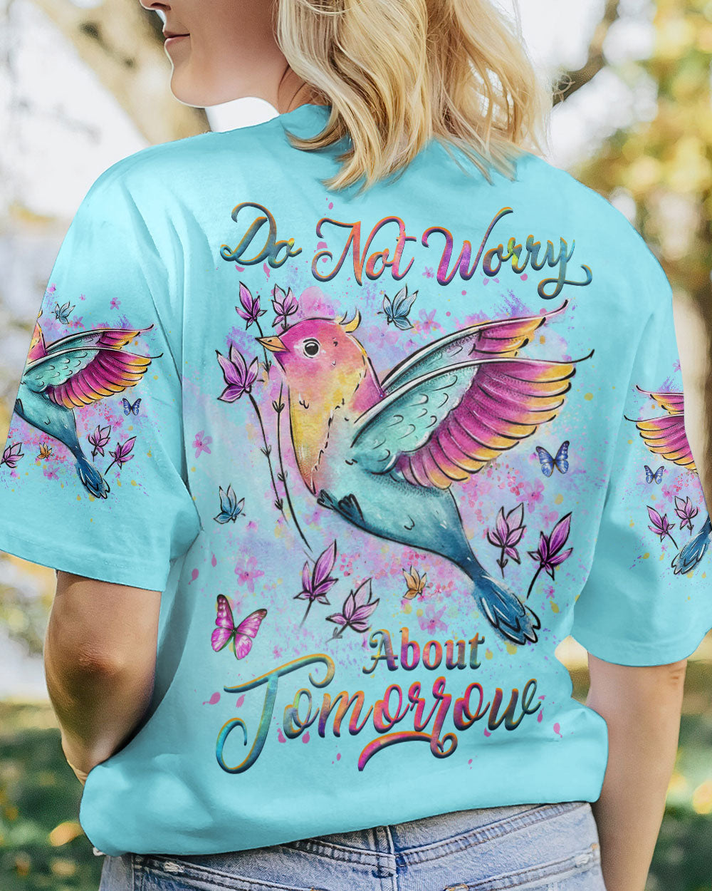 Do Not Worry About Tomorrow Women's All Over Print Shirt - Yhhg2707233