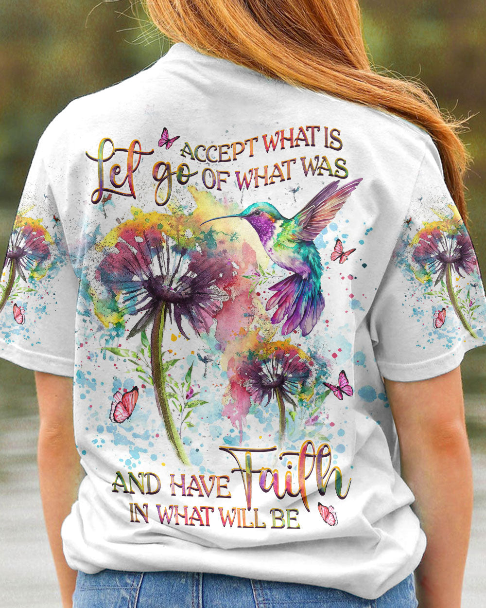 Accept What is Let Go of What Was Women's All Over Print Shirt - Yhhg1207233