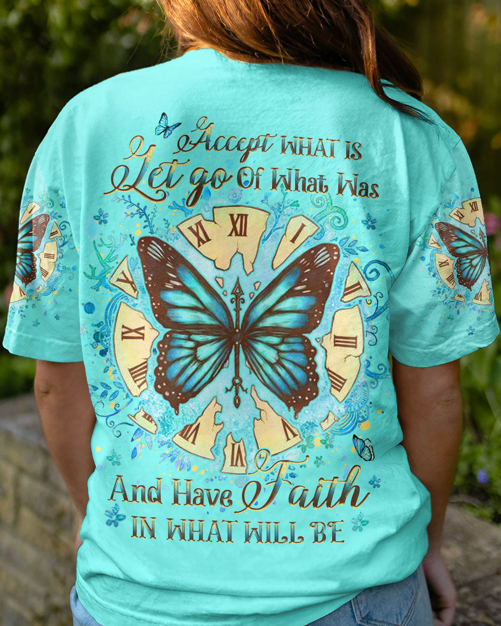 Accept What Is Let Go Of What Was Women's All Over Print Shirt - Yhhg2107232