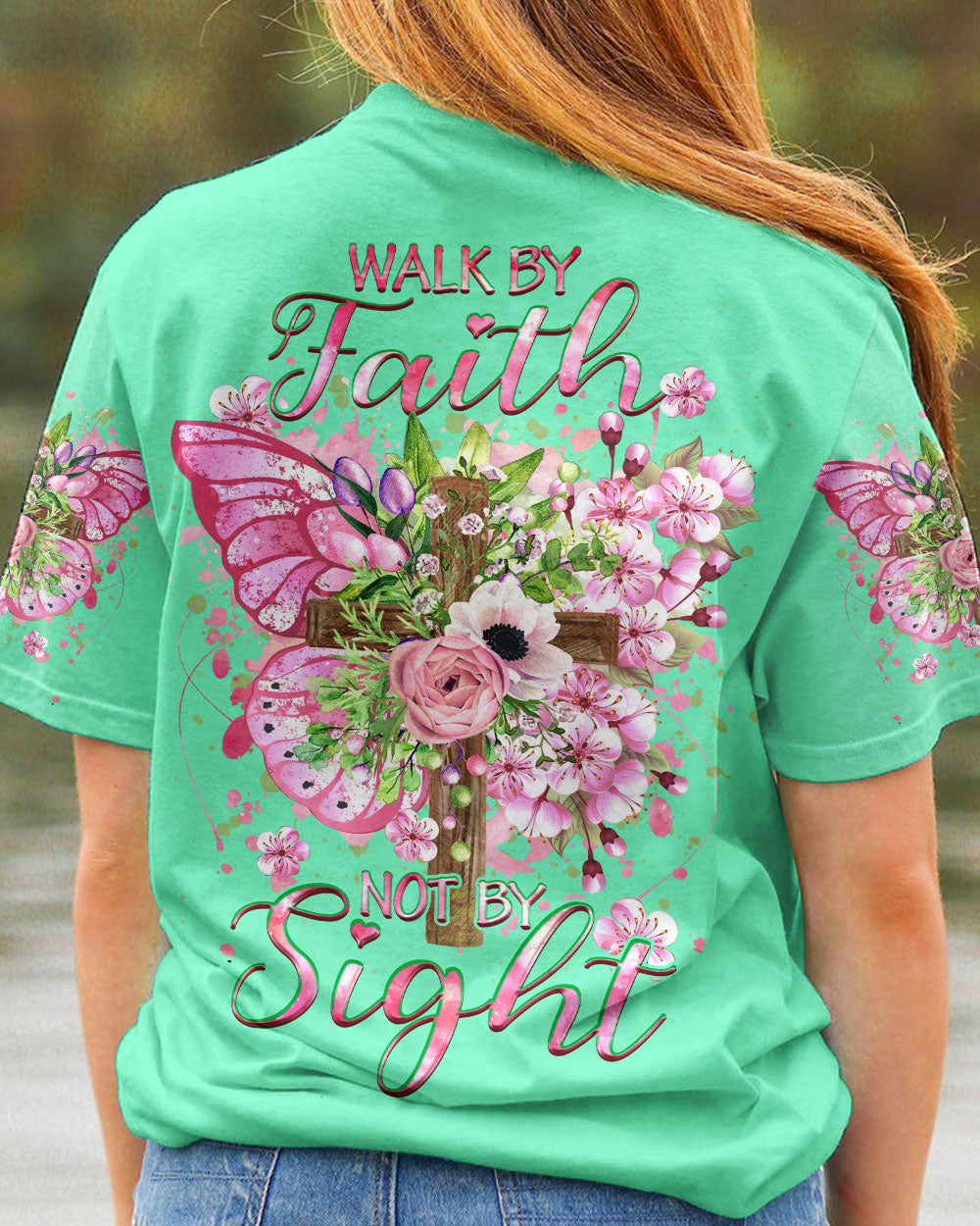 Walk By Faith Not By Sight Women's All Over Print Shirt - Yhhg0607233