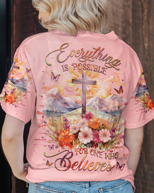 Everything Is Possible Women's All Over Print Shirt - Yhhg1808233