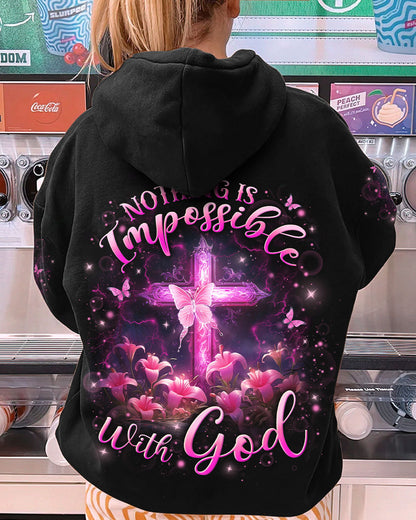 Nothing Is Impossible With God Women's All Over Print Shirt - Yhln1201242