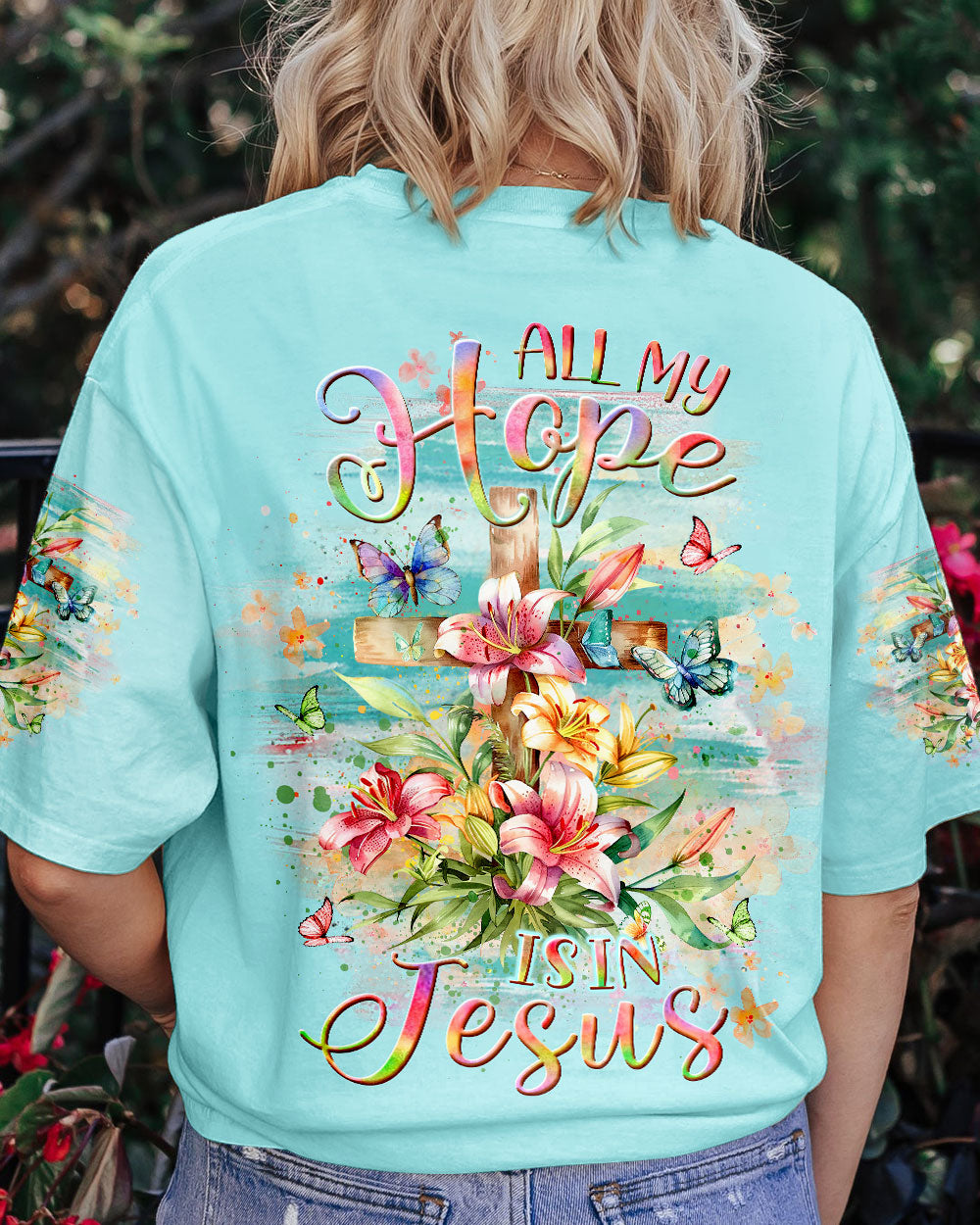 All My Hope Is In Jesus Women's All Over Print Shirt - Yhlt1803243