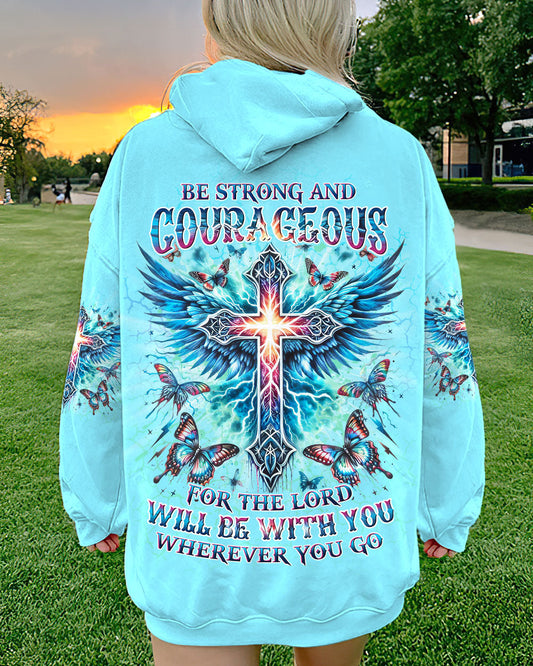 Be Strong And Courageous Women's All Over Print Shirt - Yhdu1812235