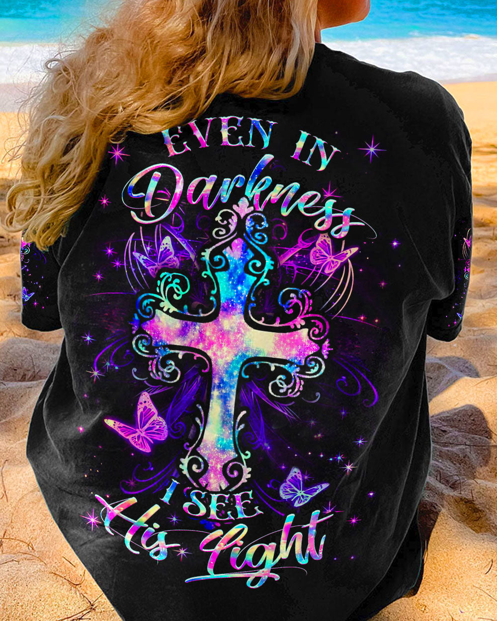 Even In The Darkness Women's All Over Print Shirt - Yhdu1509232