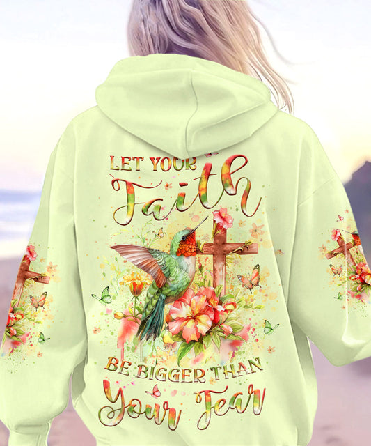 Let Your Faith Be Bigger Than Your Fear Women's All Over Print Shirt - Yhlt1503243