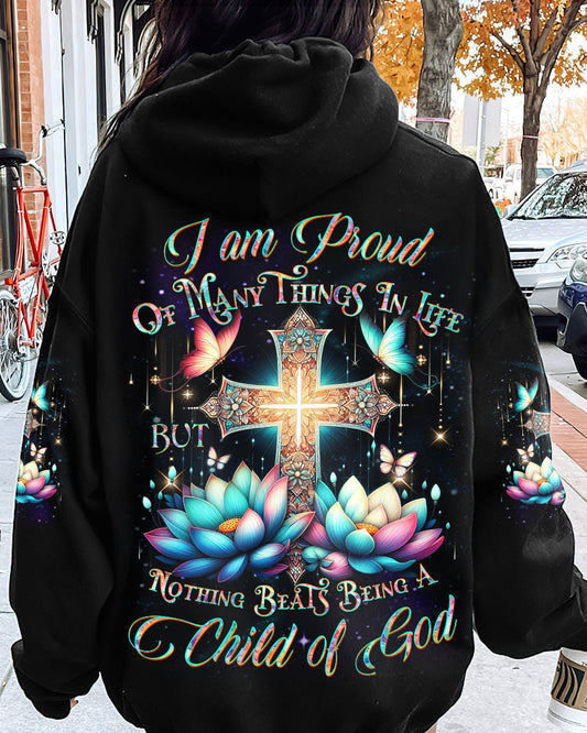 I Am Proud Of Being Child Of God Women's All Over Print Shirt - Yhdu1212233