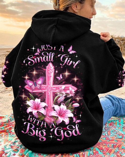 Just A Small Girl With A Big God Women's All Over Print Shirt - Yhdu2612234