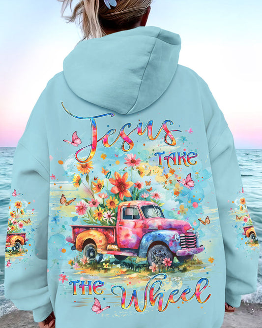 Jesus Take The Wheel Women's All Over Print Shirt - Yhlt0603243