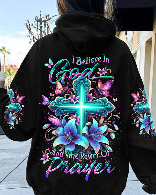 I Believe In God Cross Women's All Over Print Shirt - Yhdu3011234