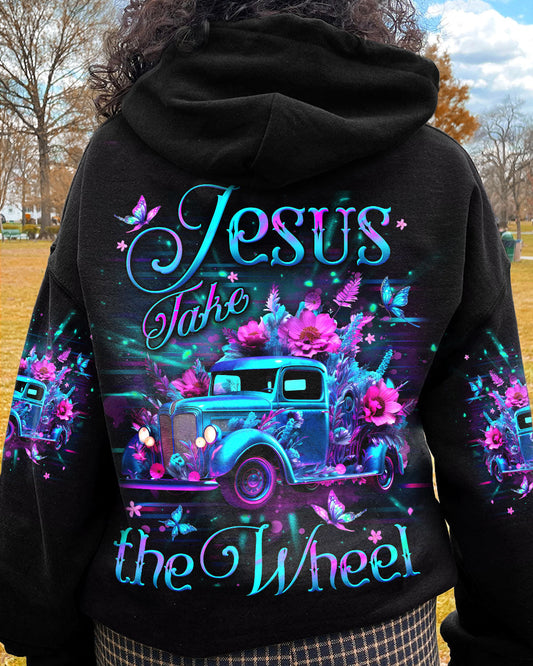 Jesus Take The Wheel Women's All Over Print Shirt - Yhdu0612233