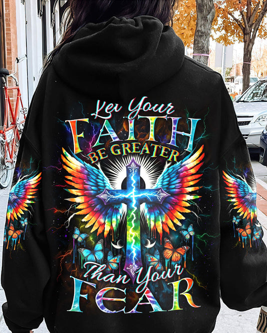 Let Your Faith Be Greater Than Your Fear Women's All Over Print Shirt - Yhdu1412233