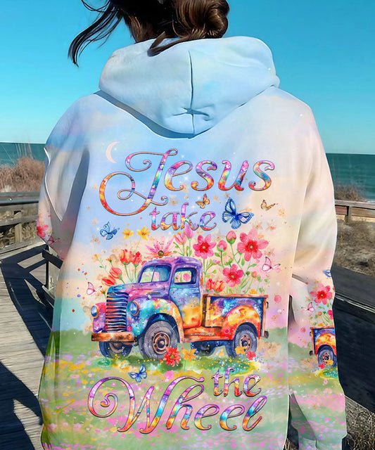 Jesus Take The Wheel Women's All Over Print Shirt - Yhlt1103243