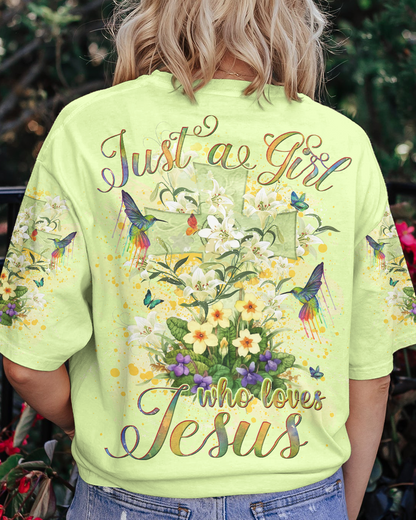 Just A Girl Who Loves Jesus Women's All Over Print Shirt - Yhlh15092302