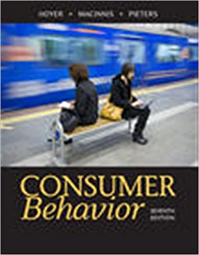 Consumer Behavior 7th Edition by Wayne D. Hoyer