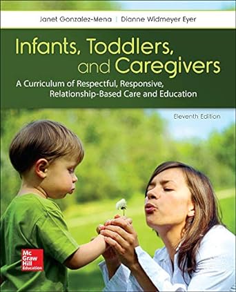 Infants, Toddlers, and Caregivers A Curriculum of Respectful, Responsive, Relationship-Based Care and Education 11th Edition