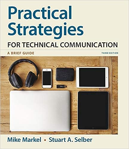 Practical Strategies for Technical Communication A Brief Guide 3rd Edition