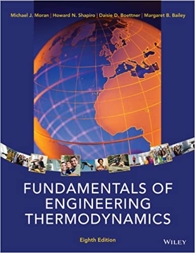 Fundamentals of Engineering Thermodynamics 8th Edition by Michael J. Moran