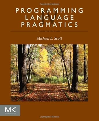 Programming Language Pragmatics 4th Edition by Michael Scott