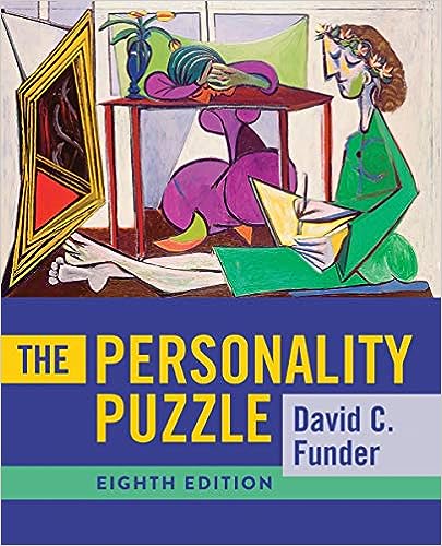 The Personality Puzzle 8th Edition by David C. Funder