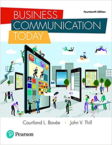 (with answers and question bank)Business Communication Today 14th Edition by Courtland L. Bovee