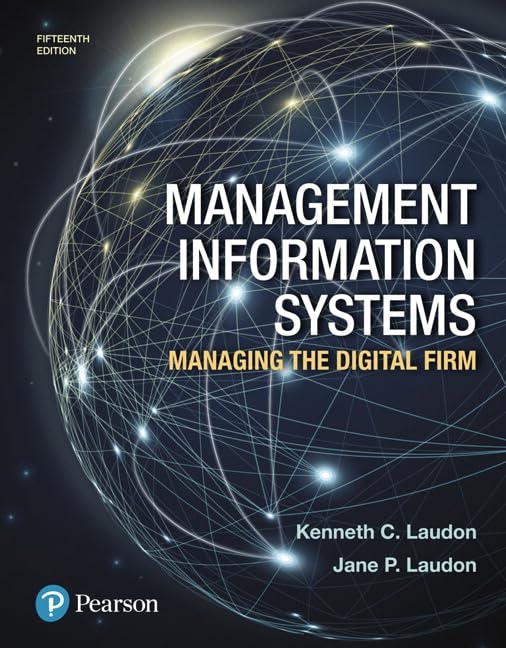 Management Information Systems Managing the Digital Firm 15th Edition ...