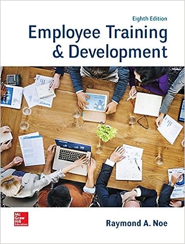 Employee Training and Development 8th by Raymond A. Noe